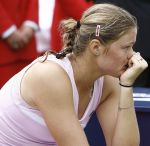Rosmalen, 24 Juni 2006 Ordina Open 2006
Finale dames Dinara Safina - Michaella Krajicek 3-6  en  4-6
© Foto Edwin v Zandvoort