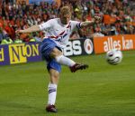 Eindhoven, 2 Juni 2006 Vriendschappelijke interland op weg naar het WK 2006 tussen Nederland-Mexico, eindstand 2-1
Dirk Kuyt
© Foto Edwin van Zandvoort