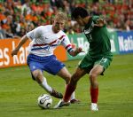 Eindhoven, 2 Juni 2006 Vriendschappelijke interland op weg naar het WK 2006 tussen Nederland-Mexico, eindstand 2-1
Dirk Kuyt
© Foto Edwin van Zandvoort
