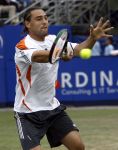 Rosmalen, 23 Juni 2006 Ordina Open 2006
Halve finale Mario Ancic tegen Marcos Baghdatis 7-6 & 6-3
© Foto Edwin van Zandvoort