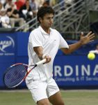 Rosmalen, 23 Juni 2006 Ordina Open 2006
Halve finale Mario Ancic tegen Marcos Baghdatis 7-6 & 6-3
© Foto Edwin van Zandvoort