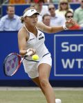 Rosmalen, 24 Juni 2006 Ordina Open 2006
Finale dames Dinara Safina - Michaella Krajicek 3-6  en  4-6
© Foto Edwin v Zandvoort
