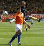 Rotterdam, 5 Juni 2006 Laatste oefeninterland nederlands elftal op weg naar het WK 2006 in Duitsland.
Nederland-Australie, eindstand 1-1
Robin v Persie
© Edwin van Zandvoort