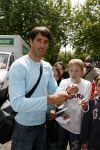 Amsterdam 6 juni 2006
Vertrek Nederlands elftal vanaf het hilton in Amsterdam naar WK.
Ruud v Nistelrooij