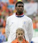Zaterdag, 27 Mei 2006 Vriendschappelijke interland op weg naar het WK 2006 Nederland-Kameroen, eindstand 1-0
Ryan Babel
© Jeffrey Derksen
