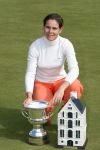 Valkenswaard, 4 Juni 2006
Finaledag KLM Ladies Open 2006 Eindhovensche Golf
De winnares uit Frankrijk, Stephanie Arricau