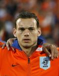Zaterdag, 27 Mei 2006 Vriendschappelijke interland op weg naar het WK 2006 Nederland-Kameroen, eindstand 1-0
Wesley Sneijder
© Edwin van Zandvoort