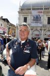 Brescia 17 mei 2007
Start van de 80e mille miglia. State of art is daar een van de sponsors. Albert Westerman
