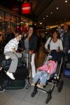 Schiphol 14 mei 2007
Amanda Krabbe komt met kinderen en ouders terug van vakantie in Turkije.