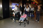Schiphol 14 mei 2007
Amanda Krabbe komt met kinderen en ouders terug van vakantie in Turkije.