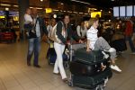 Schiphol 14 mei 2007
Amanda Krabbe komt met kinderen en ouders terug van vakantie in Turkije.