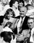 Eindhoven 1985
Angelique v d Meijden met de PSV Flits samen met haar vader Anton v d Meijden