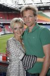 Amsterdam 15 mei 2007
Presentatie dvd voetbalvrouwen in de amsterdam arena. Barry Atsma met Lone v Roosendaal