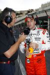Monaco 27 mei 2007
Grand Prix formule 1 in Monaco. Christijan Albers met Allard Kalff