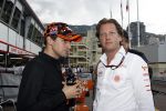 Monaco 27 mei 2007
Grand Prix formule 1 in Monaco. Christijan Albers en Michiel Mol