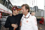 Monaco 27 mei 2007
Grand Prix formule 1 in Monaco. Christijan Albers en Michiel Mol