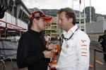 Monaco 27 mei 2007
Grand Prix formule 1 in Monaco. Christijan Albers en Michiel Mol