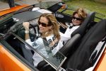 Vlijmen en Loon op Zand 18 juni 2007
Cabrio Rally van Beau monde . Paulien Huizinga en Christine Kroonenberg in spyker