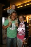 Schiphol 14 mei 2007
Winston Post zijn vrouw Denise en zoontje Jayden komen terug van vakantie.