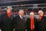Eindhoven, 2 februari 1999
De clubartsen van PSV, v.l.n.r.: Arthur Wolf, Carel v d Brekel, Cees Rein v d Hoogenband en Bobby Robson