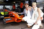 Monaco 27 mei 2007
Grand Prix formule 1 in Monaco. Erben Wennemars met zijn vrouw Renate v d Zalm