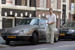 Amsterdam 2 juni 2007
Erik de Vogel met zijn Citroen DS Snoek uit 1967