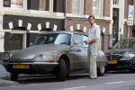 Amsterdam 2 juni 2007
Erik de Vogel met zijn Citroen DS Snoek uit 1967