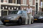 Amsterdam 2 juni 2007
Erik de Vogel met zijn Citroen DS Snoek uit 1967