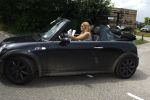 Vlijmen en Loon op Zand 18 juni 2007
Cabrio Rally van Beau monde . Estelle Gullit en Danielle Overgaag in mini cooper