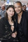 Scheveningen 12 juni 2007
Premiere Ocean 13. Everon Jackson hooi met vriendin