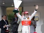 Monaco 27 mei 2007
Grand Prix formule 1 in Monaco. Prins Albert van Monaco Ernst v Hannover Lewis Hamilton Fernando Alonso en Felippe Massa