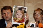 Amsterdam 7 juni 2007
De ouders van de ontvoerde Madeleine Mc Cann geven persconferentie in het Hilton. Gerry en Kate Mc Cann zijn op doorreis in Europa om overal aandacht te krijgen voor de ontvoering.