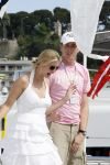 Monaco 27 mei 2007
Grand Prix formule 1 in Monaco. Donald Trump jr met zijn zus Ivanka Trump