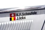 Brescia 17 mei 2007
Start van de 80e mille miglia. State of art is daar een van de sponsors. Jacky Ickx