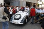 Brescia 17 mei 2007
Start van de 80e mille miglia. State of art is daar een van de sponsors. auto Jacky Ickx