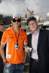 Monaco 27 mei 2007
Grand Prix formule 1 in Monaco. Jan Mol en Adrian Sutil