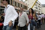 Monaco 27 mei 2007
Grand Prix formule 1 in Monaco. jean Reno met zijn vrouw Zophia