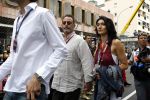 Monaco 27 mei 2007
Grand Prix formule 1 in Monaco. jean Reno met zijn vrouw Zophia