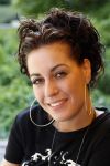 Hilversum 2 juni 2007
Karin v Rossum, een van de finalisten van de mis missverkiezing bij de tros.