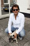 Vlijmen en Loon op Zand 18 juni 2007
Cabrio Rally van Beau monde .Leco v Zadelhoff met hond