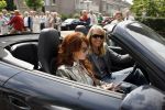 Vlijmen en Loon op Zand 18 juni 2007
Cabrio Rally van Beau monde . Leontine Borsato met Astrid in Porsche cabrio