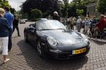 Vlijmen en Loon op Zand 18 juni 2007
Cabrio Rally van Beau monde . Leontine Borsato met Astrid in Porsche cabrio