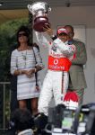 Monaco 27 mei 2007
Grand Prix formule 1 in Monaco. Prins Albert van Monaco Ernst v Hannover Lewis Hamilton Fernando Alonso en Felippe Massa