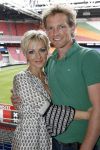 Amsterdam 15 mei 2007
Presentatie dvd voetbalvrouwen in de amsterdam arena. Barry Atsma met Lone v Roosendaal