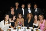 Hilversum 13 mei 2007
Uitreiking coiffure awards in studio 21.
Rossana Lima Valerie Zwikker Glennis Grace en....Patrick Kluivert en Marc v Toren