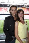 Amsterdam 15 mei 2007
Presentatie dvd voetbalvrouwen in de amsterdam arena. Saskia v d Heide en Mark Sloof