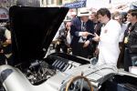 Brescia 17 mei 2007
Start van de 80e mille miglia. State of art is daar een van de sponsors.  Mercedes 300 slr. In deze wagen heeft Stirling Moss het snelste de mille miglia gereden