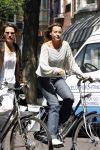Amsterdam 30 mei 2007
Micky Hoogendijk op de fiets.