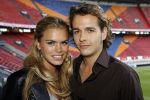 Amsterdam 15 mei 2007
Presentatie dvd voetbalvrouwen in de amsterdam arena. Nicolette v Dam en Mark Sloof