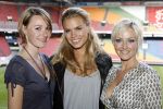 Amsterdam 15 mei 2007
Presentatie dvd voetbalvrouwen in de amsterdam arena. Sophie v Oers Nicolette v Dam en Lone v Roosendaal